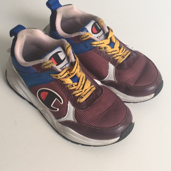 champion shoes maroon
